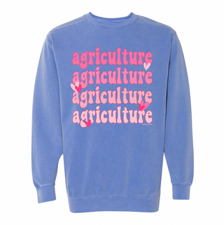 Hearts Valentine Agriculture Crewneck (S-3XL) - Multiple Colors!