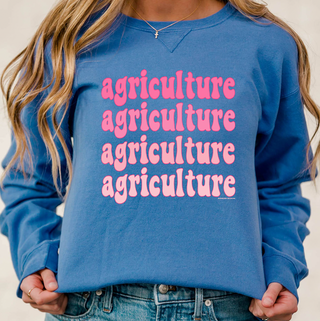 Valentines Agriculture Crewneck (S-3XL) - Multiple Colors!