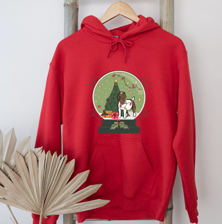 Green Snow Globe Goat Hoodie (S-3XL) Unisex - Multiple Colors!