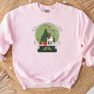 Green Snow Globe Goat Crewneck (S-3XL) - Multiple Colors!