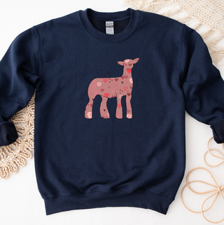 Valentines Lamb Crewneck (S-3XL) - Multiple Colors!