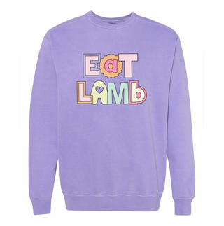 Pastel Eat Lamb Crewneck (S-3XL) - Multiple Colors!