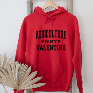 Agriculture Is My Valentine BLACK INK Hoodie (S-3XL) Unisex - Multiple Colors!