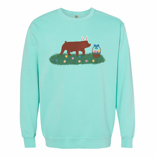 Easter Pig Crewneck (S-3XL) - Multiple Colors!