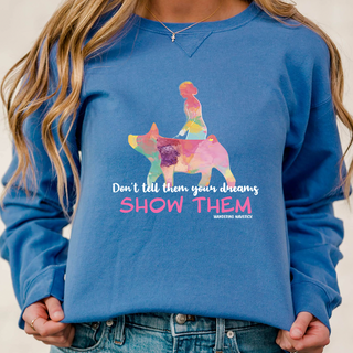 Show Them Pig Crewneck (S-3XL) - Multiple Colors!