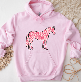 Pink Cheetah Horse Hoodie (S-3XL) Unisex - Multiple Colors!