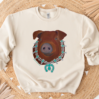 Duroc Squash Crewneck (S-3XL) - Multiple Colors!