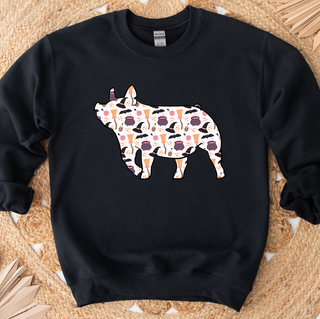 Trick Or Treat Pig Crewneck (S-3XL) - Multiple Colors!