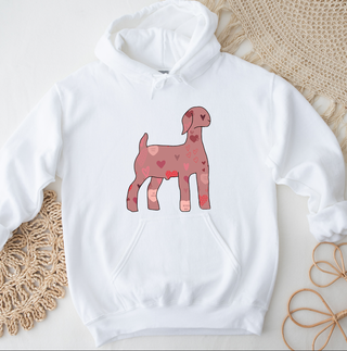 Valentines Goat Hoodie (S-3XL) Unisex - Multiple Colors!