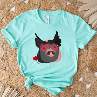 Love Struck Pig T-Shirt (XS-4XL) - Multiple Colors!