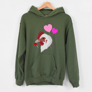 Love Struck Chicken Hoodie (S-3XL) Unisex - Multiple Colors!