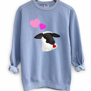 Love Struck Lamb Crewneck (S-3XL) - Multiple Colors!