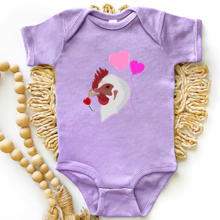 Love Struck Chicken One Piece/T-Shirt (Newborn - Youth XL) - Multiple Colors!