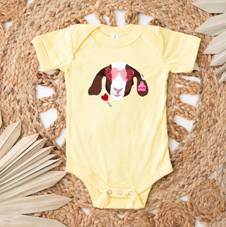 Love Struck Goat One Piece/T-Shirt (Newborn - Youth XL) - Multiple Colors!