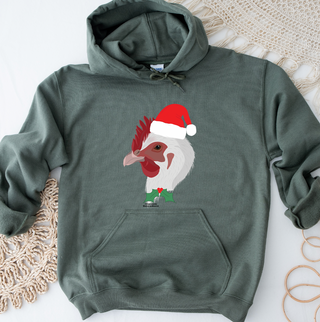 Christmas Spirit Chicken Hoodie (S-3XL) Unisex - Multiple Colors!