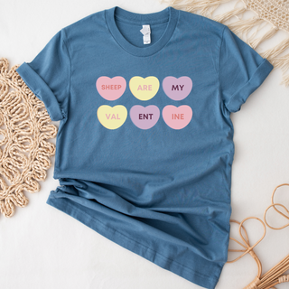 Sheep Are My Valentine T-Shirt (XS-4XL) - Multiple Colors!