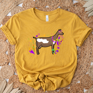 Dairy Goat Mardi Gras T-Shirt (XS-4XL) - Multiple Colors!