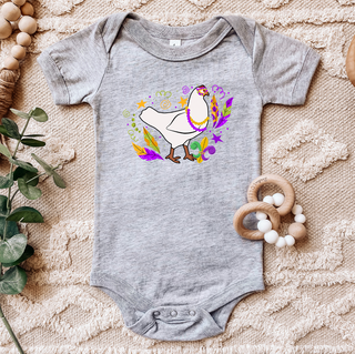 Chicken Mardi Gras One Piece/T-Shirt (Newborn - Youth XL) - Multiple Colors!