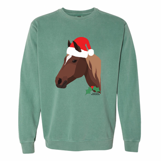 Christmas Spirit Horse Crewneck (S-3XL) - Multiple Colors!