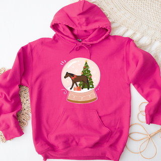 Horse Snow Globe Hoodie (S-3XL) Unisex - Multiple Colors!