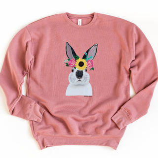 Rabbit Flower Crewneck (S-3XL) - Multiple Colors!