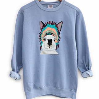 Rabbit Headdress Crewneck (S-3XL) - Multiple Colors!