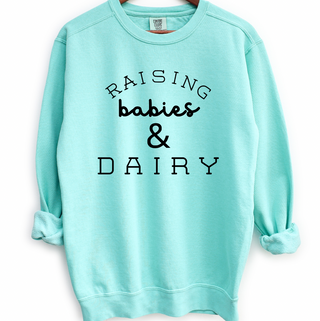 Raising Babies & Dairy Crewneck (S-3XL) - Multiple Colors!