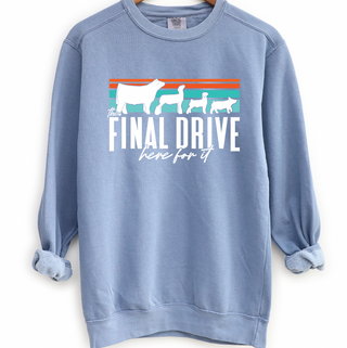 The Final Drive Crewneck (S-3XL) - Multiple Colors!