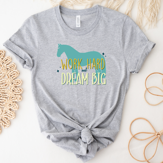 Dream Big Horse T-Shirt (XS-4XL) - Multiple Colors!