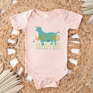 Dream Big Pygmy Goat One Piece/T-Shirt (Newborn - Youth XL) - Multiple Colors!