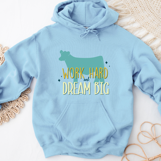 Dream Big Steer Hoodie (S-3XL) Unisex - Multiple Colors!