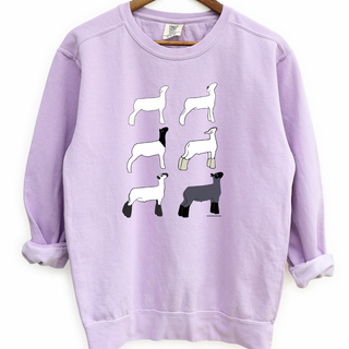 Market Lamb Breeds Crewneck (S-3XL) - Multiple Colors!