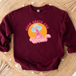 UFO Goat Crewneck (S-3XL) - Multiple Colors!