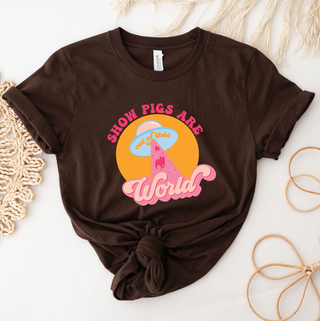 UFO Pig T-Shirt (XS-4XL) - Multiple Colors!