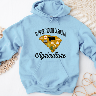 Support South Carolina Agriculture Hoodie (S-3XL) Unisex - Multiple Colors!