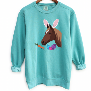 Hoppy Easter Horse Crewneck (S-3XL) - Multiple Colors!