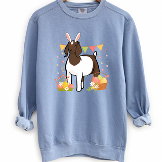 Spring Easter Goat Crewneck (S-3XL) - Multiple Colors!