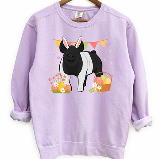 Spring Easter Pig Crewneck (S-3XL) - Multiple Colors!