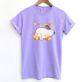 Spring Easter Rabbit ComfortWash/ComfortColor T-Shirt (S-4XL) - Multiple Colors!