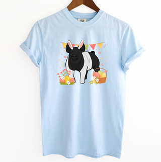 Spring Easter Pig ComfortWash/ComfortColor T-Shirt (S-4XL) - Multiple Colors!