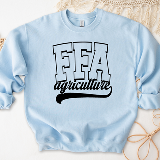 FFA Agriculture Black Ink Crewneck (S-3XL) - Multiple Colors!