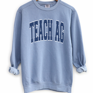 Big Varsity Teach Ag Blue Crewneck (S-3XL) - Multiple Colors!