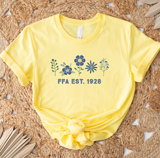 FFA Flower est. 1928 T-Shirt (XS-4XL) - Multiple Colors!