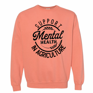 Support Mental Heath in Agriculture Crewneck (S-3XL) - Multiple Colors!