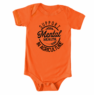 Support Mental Heath in Agriculture One Piece/T-Shirt (Newborn - Youth XL) - Multiple Colors!