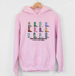 These boots were made for Women in Agriculture Hoodie (S-3XL) Unisex - Multiple Colors!