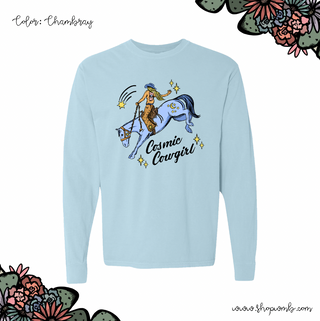 Cosmic Cowgirl LONG SLEEVE T-Shirt (S-3XL) - Multiple Colors!