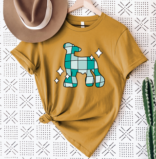 Turquoise Disco Lamb T-Shirt (XS-4XL) - Multiple Colors!