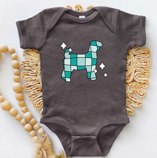 Turquoise Disco Goat One Piece/T-Shirt (Newborn - Youth XL) - Multiple Colors!