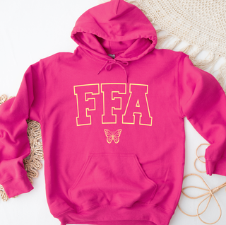 Yellow Butterfly FFA Hoodie (S-3XL) Unisex - Multiple Colors!